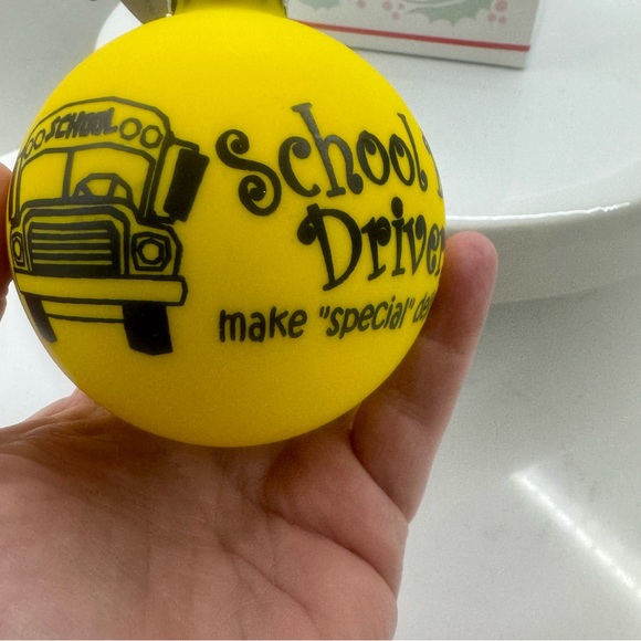 School Bus Drivers Make Special Deliveries Ornament - Picture 5 of 5